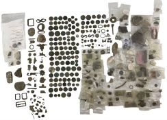 Large collection of mixed metal detectorist finds to include Roman vessel and pot fragments