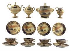 Noritake tea service for four persons