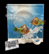 Swarovski crystal SCS Annual Edition 'Wonders of the Sea' model 'Harmony' with plaque