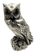 Cypriot filled silver model of an owl