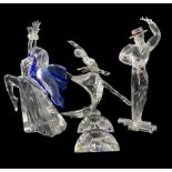 Three Swarovski crystal SCS Annual Edition 'Magic Of Dance' figures comprising Isadora - 2002