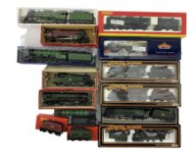 Collection of OO gauge model railway including Hornby 'Firth of Clyde' locomotive and tender