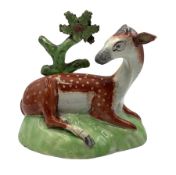 Early 19th century Staffordshire Pearlware model of a Deer