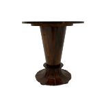 19th century rosewood pedestal