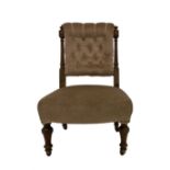 Victorian nursing chair