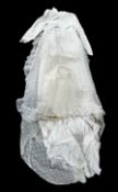 Vintage wedding dress with veil