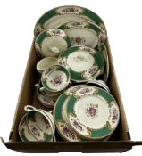 Myott 'The Bouquet' pattern dinnerware in one box