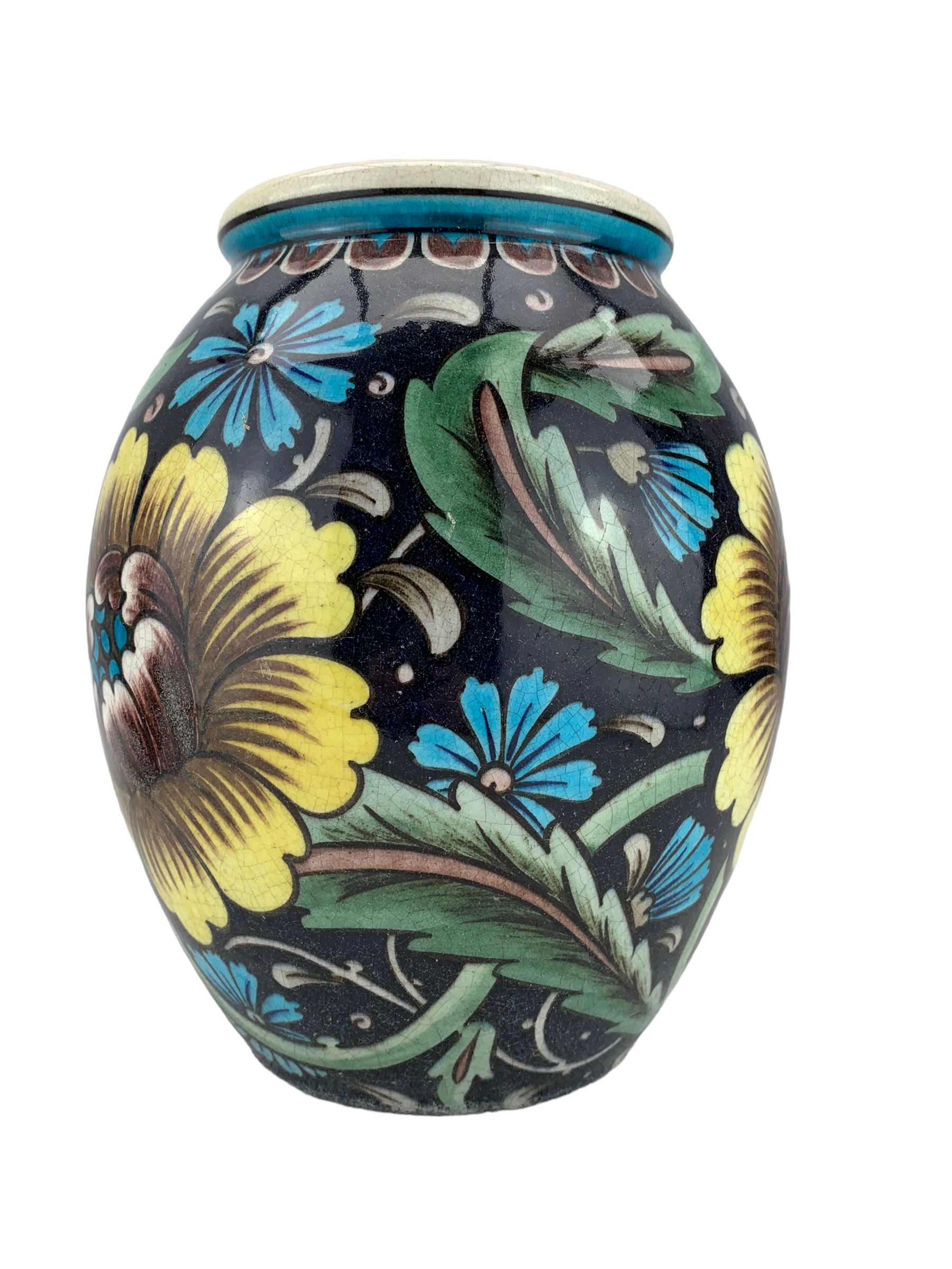 Burmantofts Faience Anglo-Persian vase - Image 3 of 6