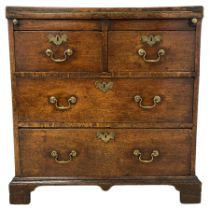 18th century oak bachelor's chest