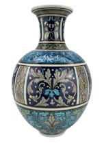 Burmantofts Faience Anglo-Persian vase