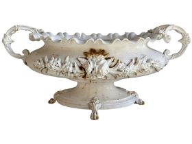 Corneau Alfred á Charleville - mid-19th century French cast iron planter