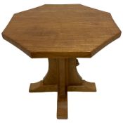 Mouseman - oak coffee table