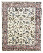 Persian Meshed ivory ground carpet
