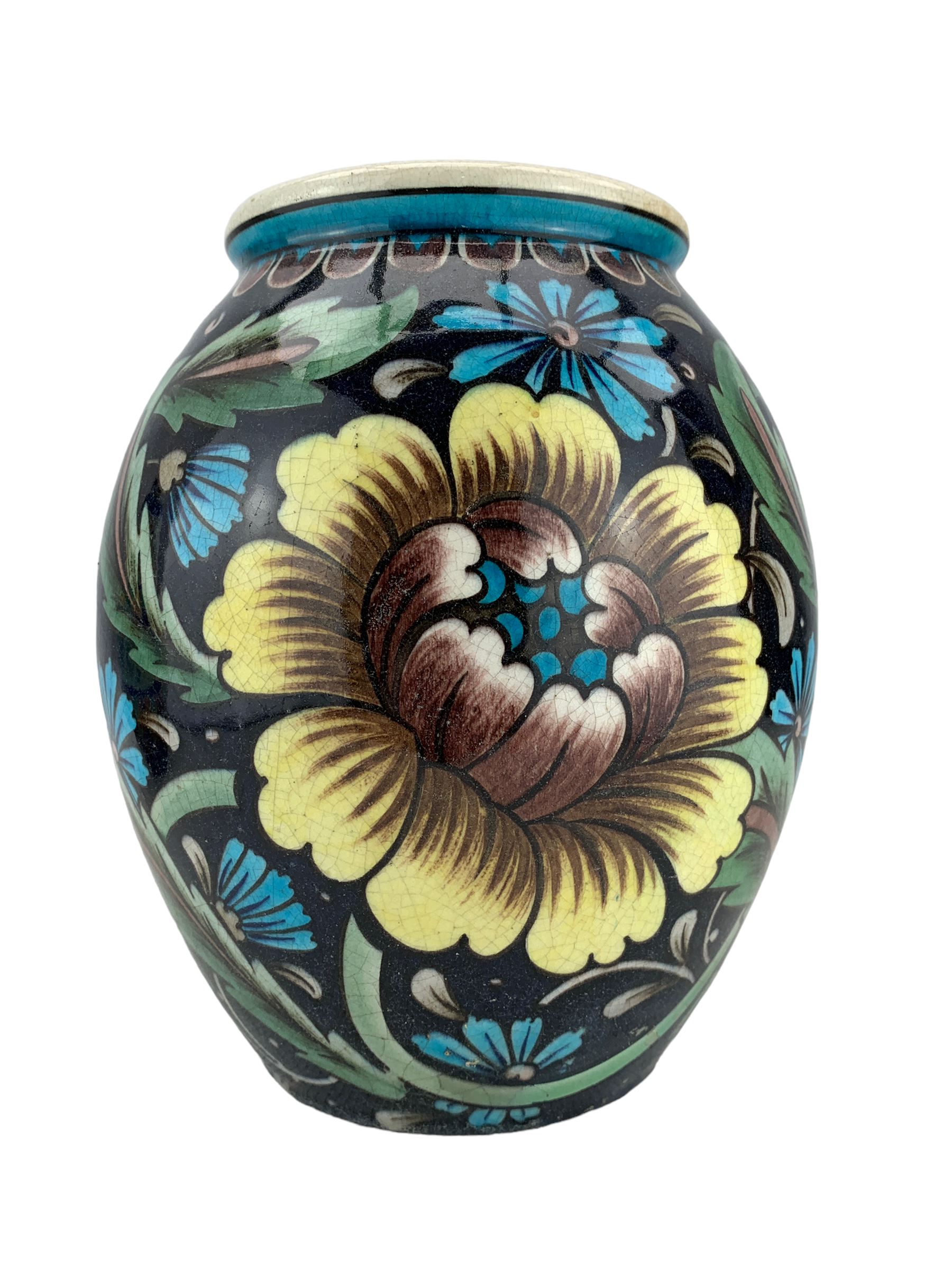 Burmantofts Faience Anglo-Persian vase - Image 2 of 6
