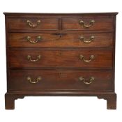George III mahogany chest