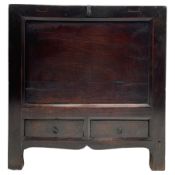 17th to 18th century Chinese fruitwood chest