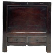 17th to 18th century Chinese fruitwood chest