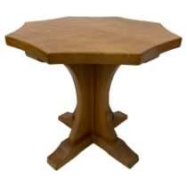 Mouseman - oak coffee table