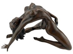 Tom Merrifield (British 1932-2021): Bronze study of a female nude