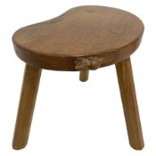 Beaverman - oak stool