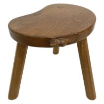 Beaverman - oak stool