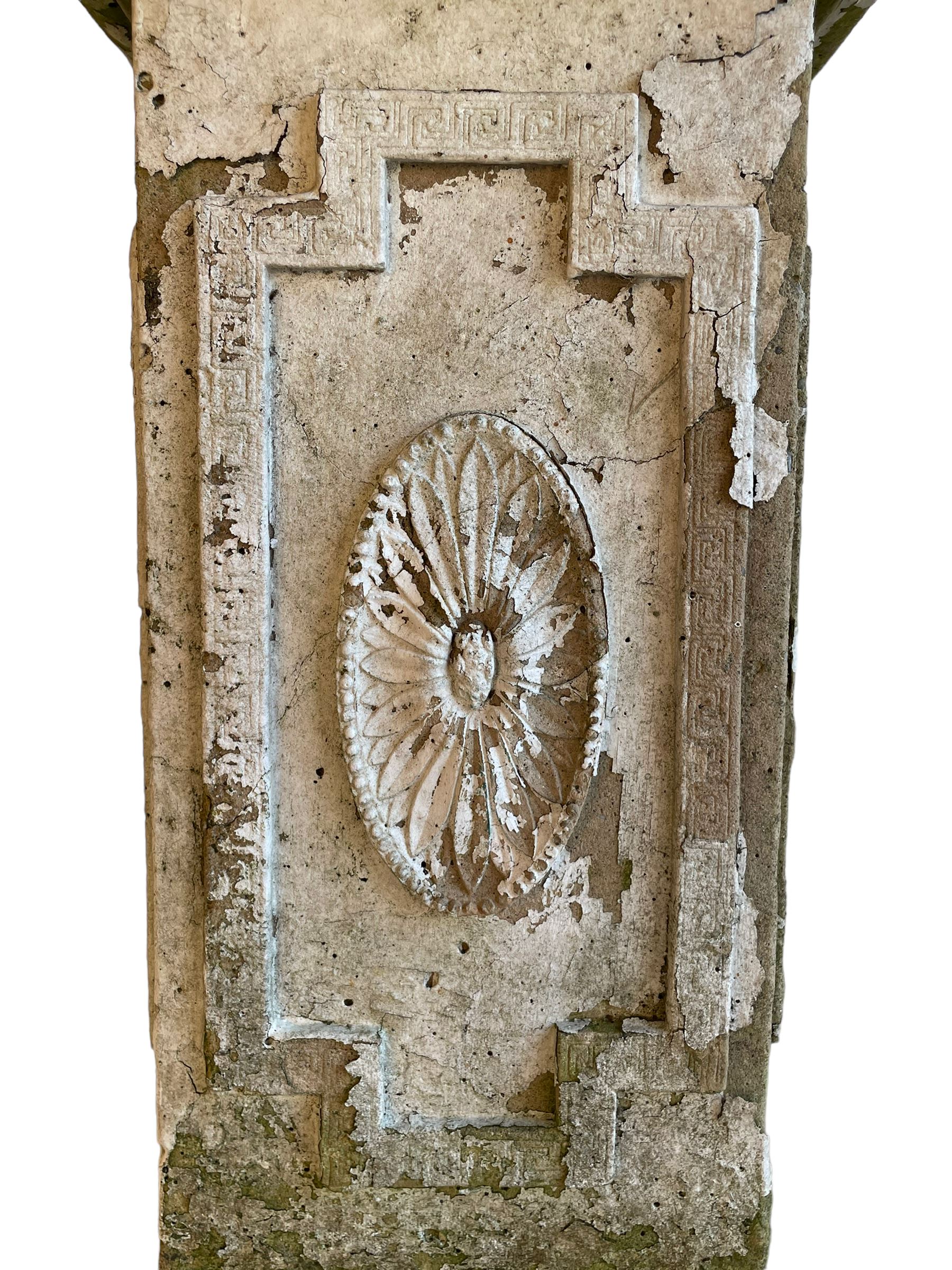 20th century cast stone two-piece garden figure in the form of Venus de Milo or Aphrodite of Melos - Image 10 of 13