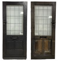 Mouseman - oak exterior door