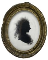 John Miers (British c.1758-1821): Side Profile Portrait of Charlotte Aynscombe (1760-1799)