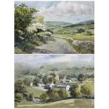 Sam Chadwick (British 1902-1992): 'Kettlewell' and 'May-Time in Wharfedale'