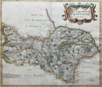 Robert Morden (British c.1650-1703): 'The North Riding of Yorkshire'