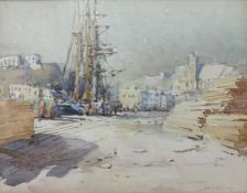 Harry Wanless (British c1872-1934): Low Tide