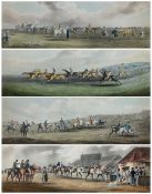 Thomas Sutherland (British 1785-1838) after Henry Thomas Alken (British 1785-1851): 'Epsom - Running