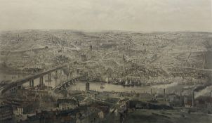After John Storey (British 1828-1888): 'Newcastle-Upon-Tyne in the Reign on Queen Victoria'