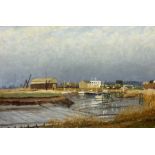 John Burton (Northern British 20th century): 'Low Tide - Brough Haven'