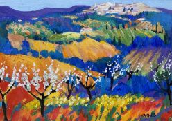 Haynes (British 20th century): 'Springtime Near Poggio - Tuscany'