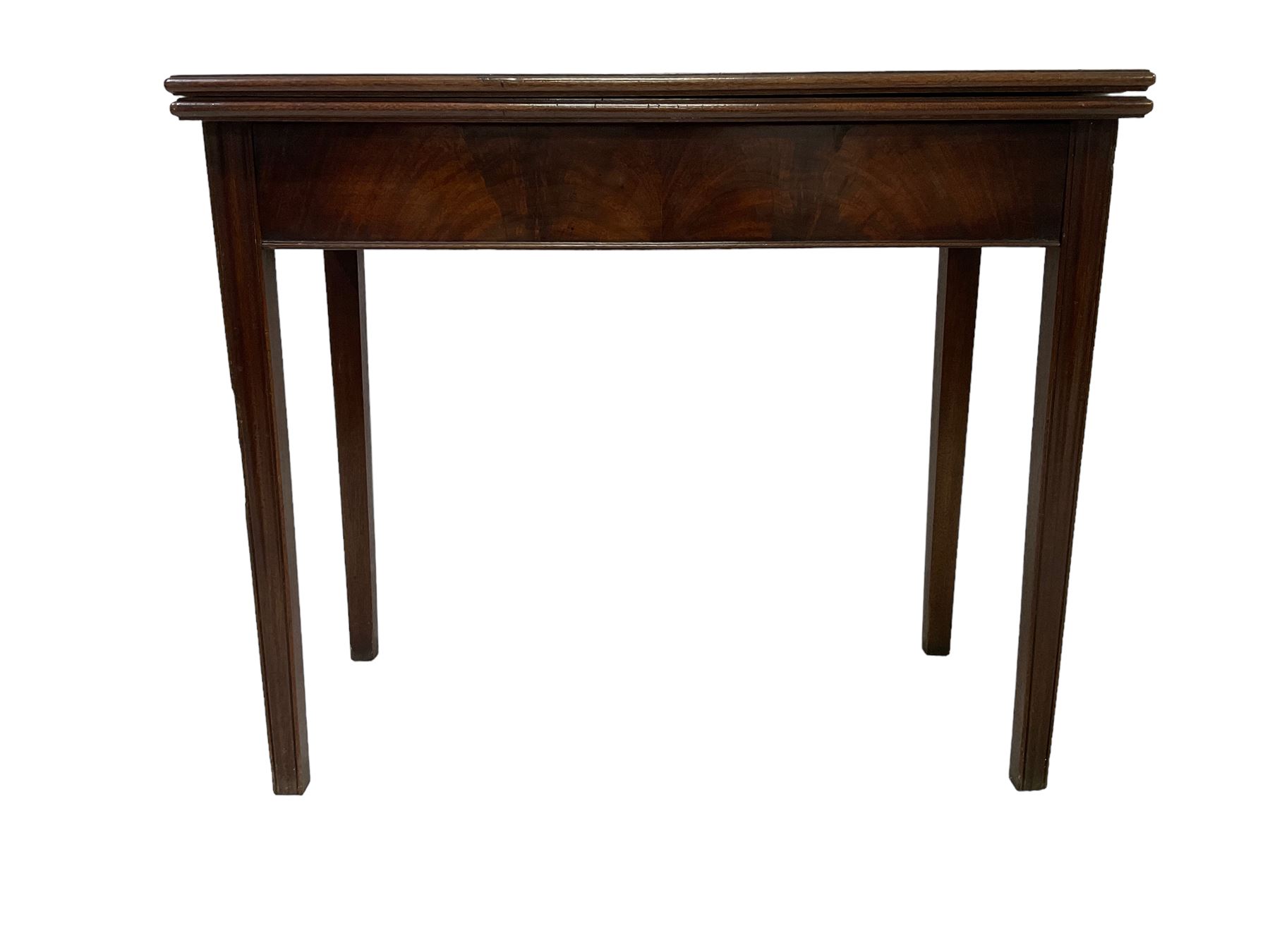 George III mahogany side table