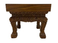 Hardwood occasional table