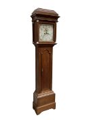 John Wainwright of Nottingham - late 18th century 8-day oak longcase c1795