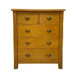 Light oak chest