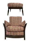 Ercol - 'Renaissance' armchair and footstool