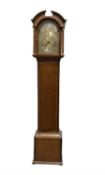 Robert Skelton of Malton - mid-18th century oak cased 8-day longcase clock c1740