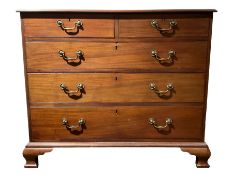 19th century mahogany chest