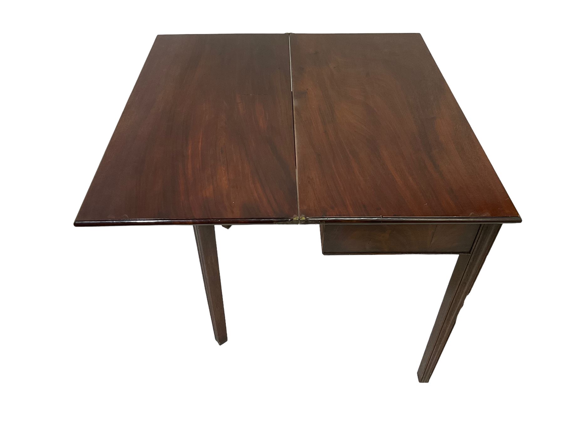George III mahogany side table - Image 5 of 5