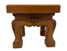 Hardwood occasional table