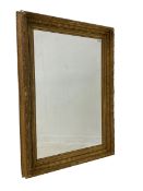 Late 19th century large gilt framed mirror