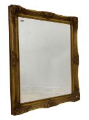 Large gilt framed mirror