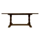 Eagleman - oak dining table
