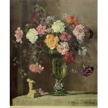 After Herbert Davis Richter (British 1874-1955): Still Life of Flowers in a Vase