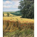 Neil Spilman (British 1951-): 'Summer over the Vale of York'