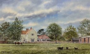 George 'Griff' Griffiths (British 1939-2017): 'Firs Lodge - Boston Spa'